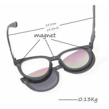 5 In 1 Magic Vision Stylish Sunglass
