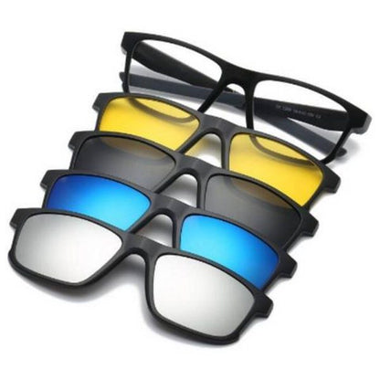5 In 1 Magic Vision Stylish Sunglass