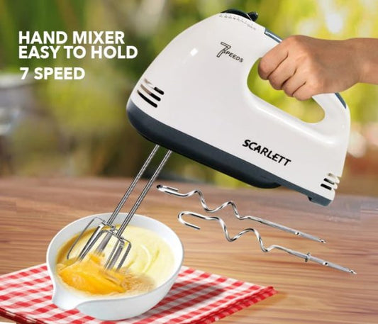 Scarlett Multifunctional 7 Speed Mini Mixer