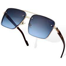 Cartier Branded Dark Blue Sunglasses
